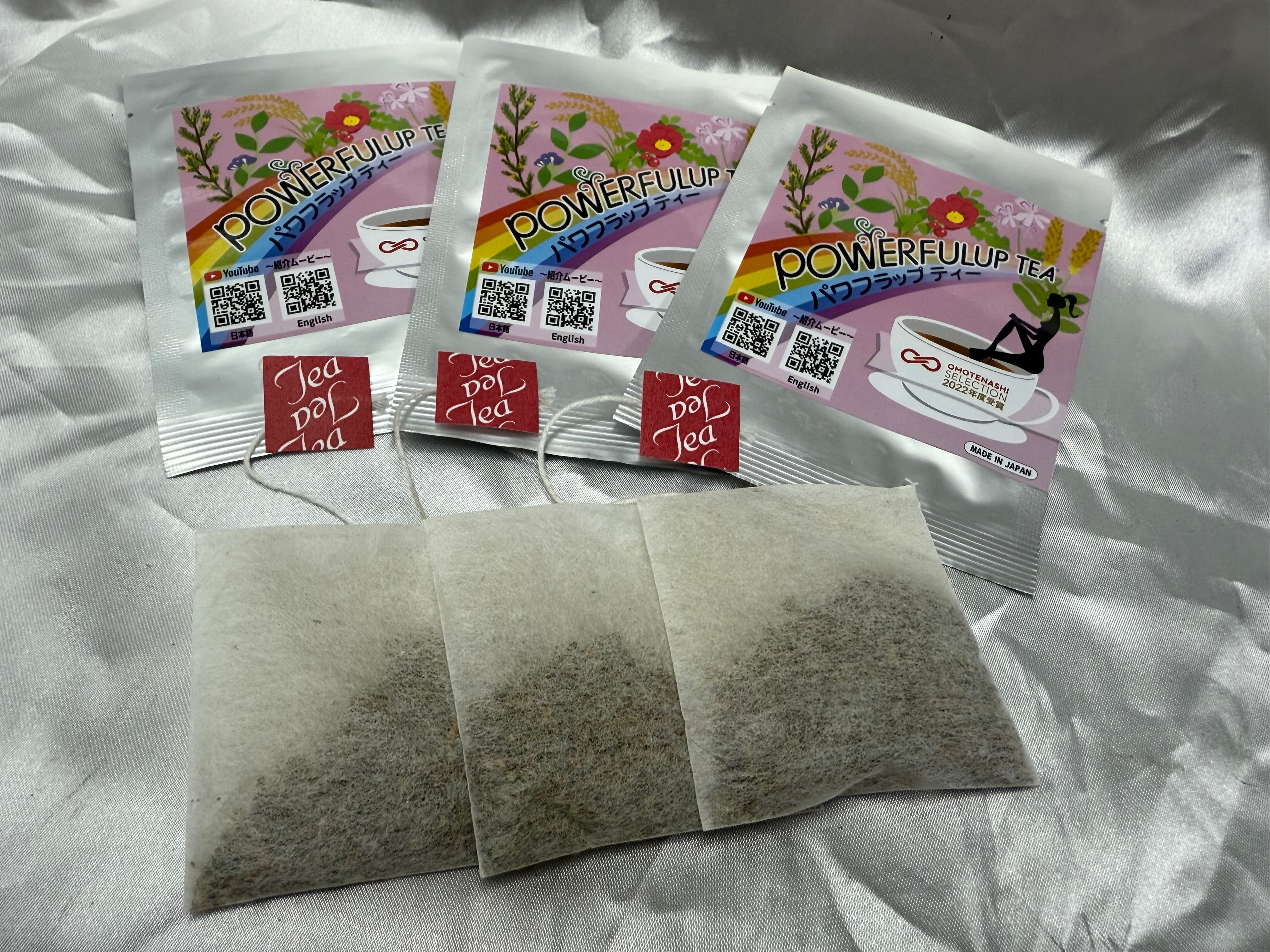 旅行にも便利なPOWERFULUP TEA®︎作りました