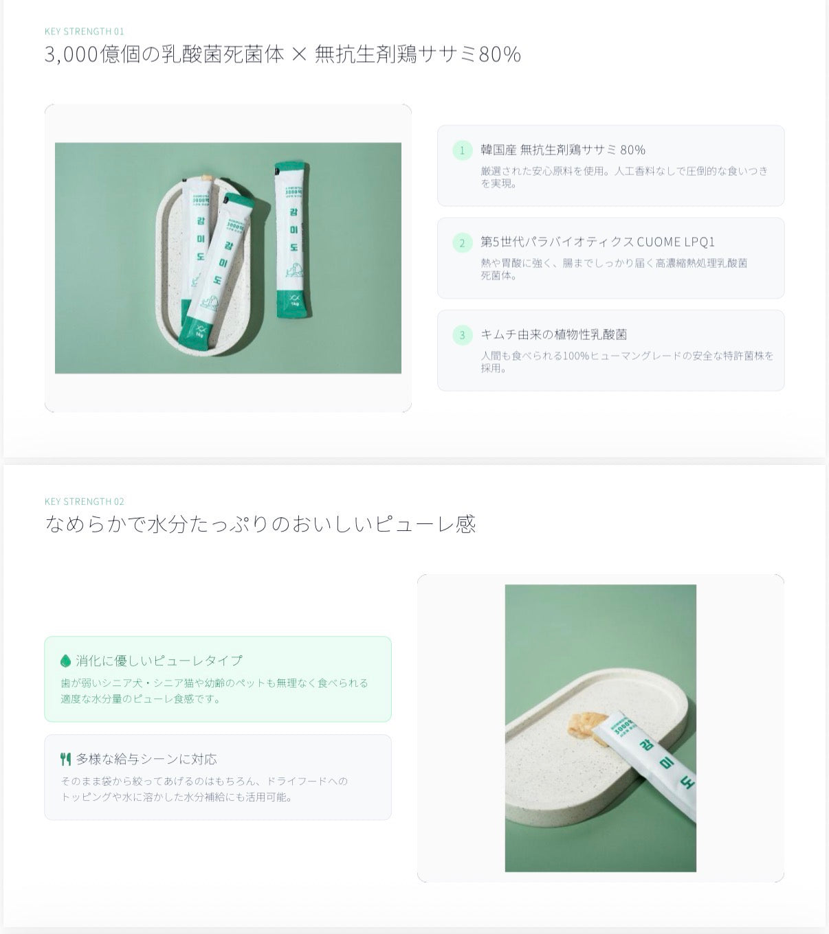 K-PET PREMIUM チュールタイプ NUTRITION GAMMIDO （ガンミド）14g×4本1本に3,000億個の特許乳酸菌死菌体配合