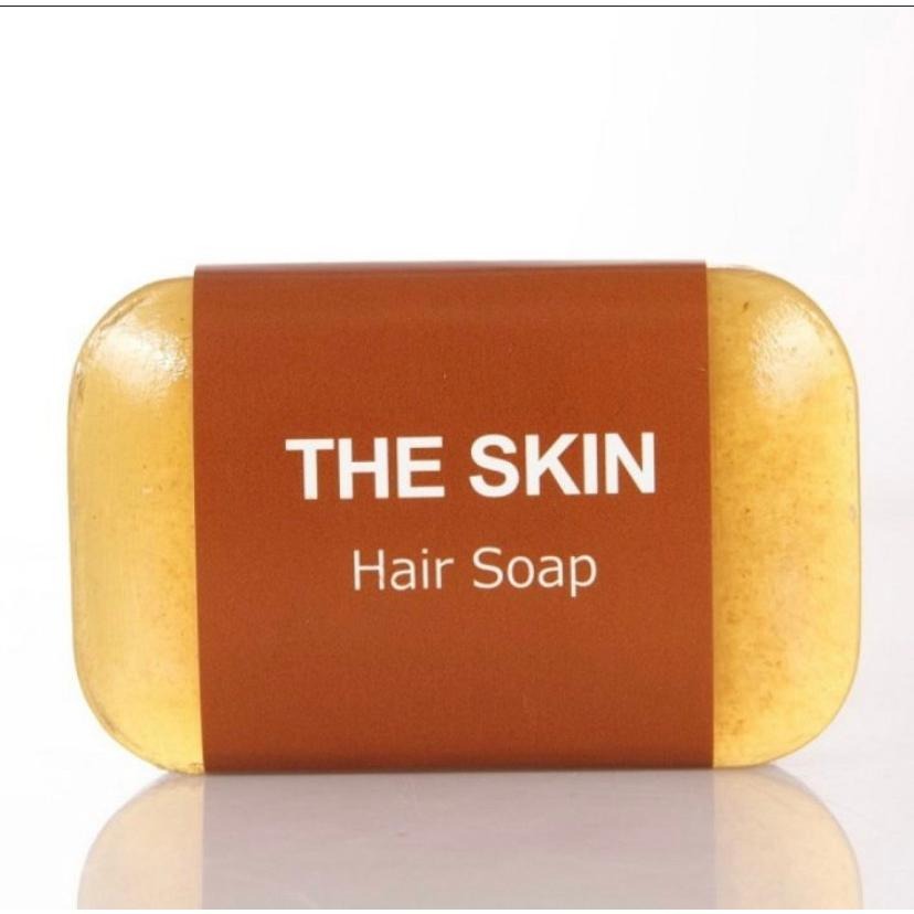【代理店販売】THE SKIN 生ヘアー石鹸　毛穴の汚れを取り髪に栄養を与える石鹸